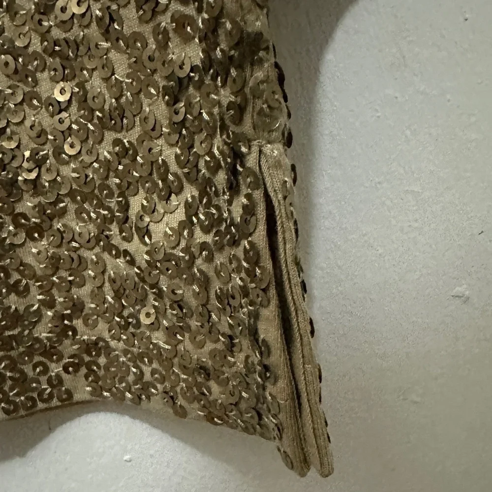 J. Crew dazzling gold